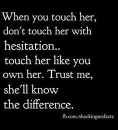 a black and white photo with the words when you touch her, don't touch her