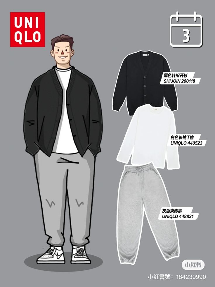 Big Guy Fits, Outfit Cowo Gendut, Big Men Fashion Plus Size Mens Clothing Styles, Uniqlo Winter Outfit, Fat Boys Fashion Men, Chubby Boy Outfits, Big Guy Fashion Casual, Chubby Men Outfits, Fat Outfit Ideas