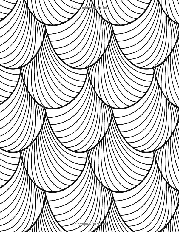 an abstract black and white pattern that looks like wavy lines on fabric or paper, as well as in the form of waves