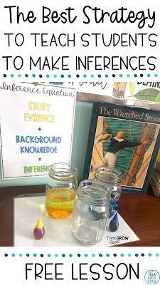 the best strategy to teach students to make inferences with free printable book