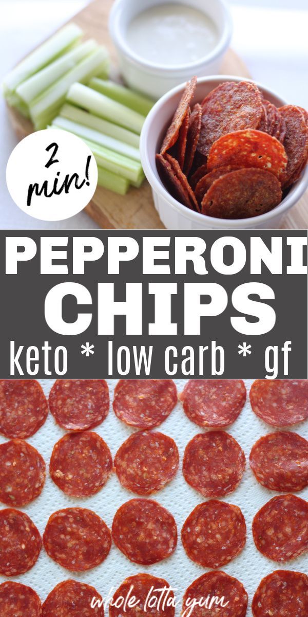 pepperoni chips keto low carb gf