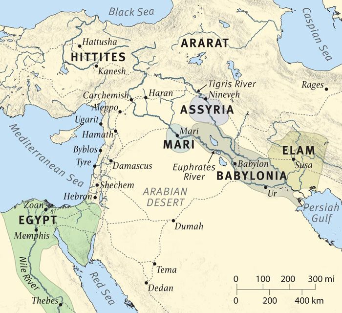 a map of the middle east showing cities and major roads in asia, with names on them