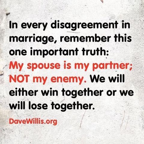 a quote on marriage with the caption in red