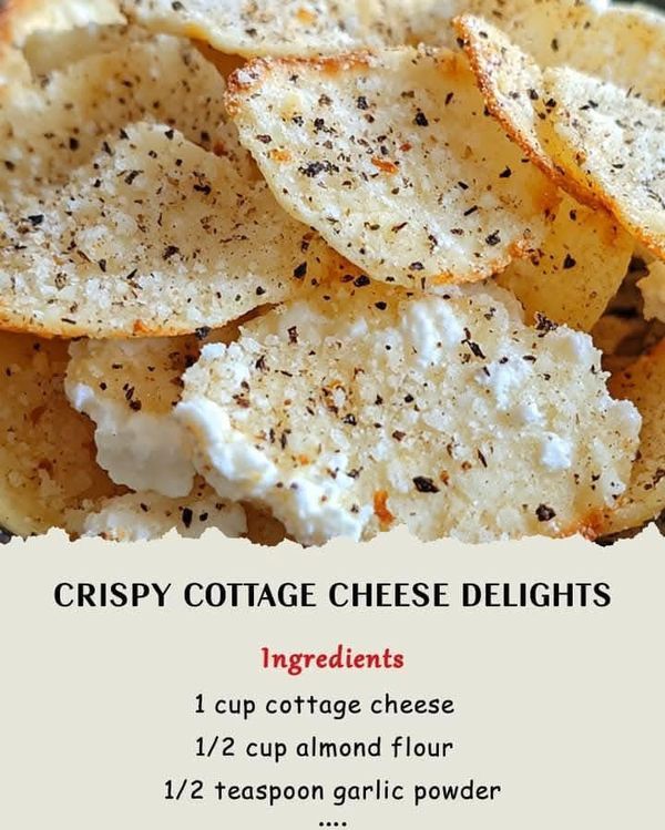 crispy cottage cheese delights recipe with instructions