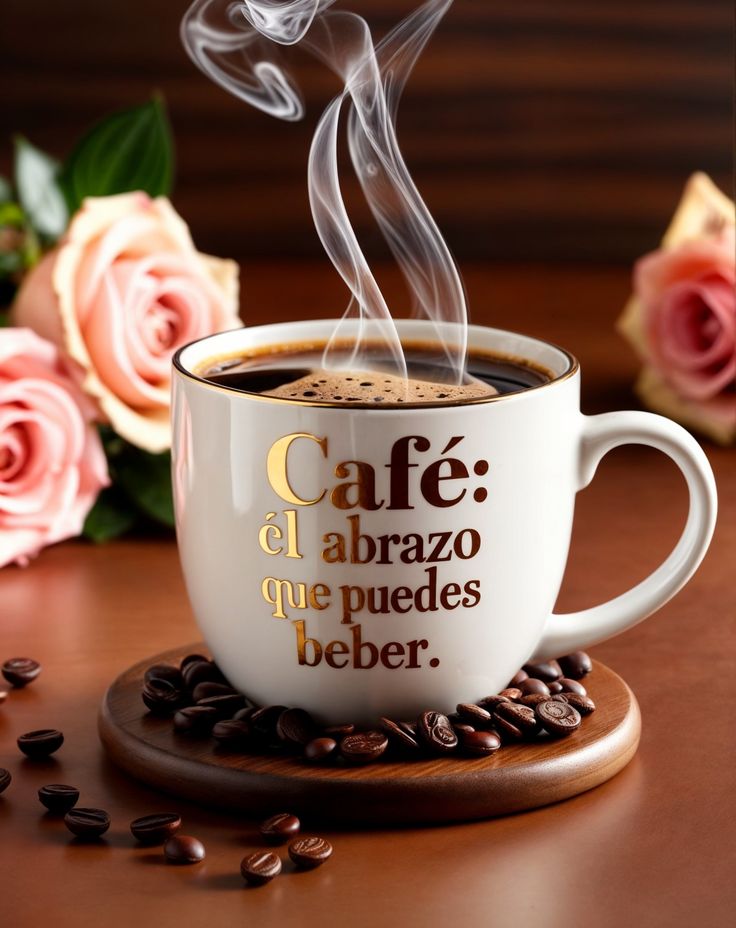 No hay nada como un buen café para motivar el alma y alimentar la llama de la creatividad. #CoffeeTime #coffeelovers #Coffee #CoffeeCulture #café Cafe Frases, Cafe, Coffee