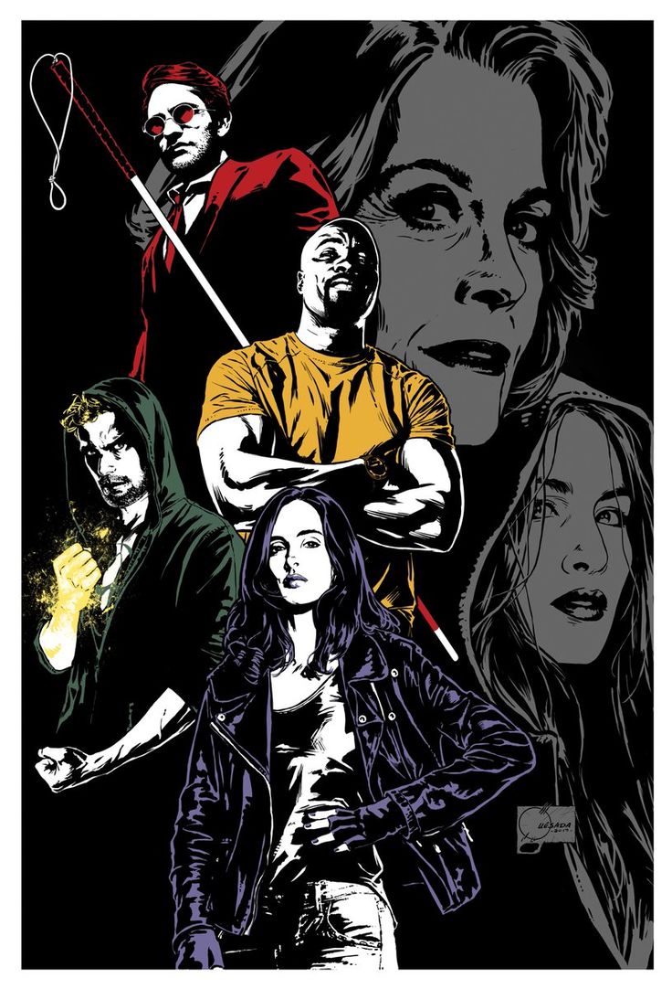 the defenders season one poster is shown