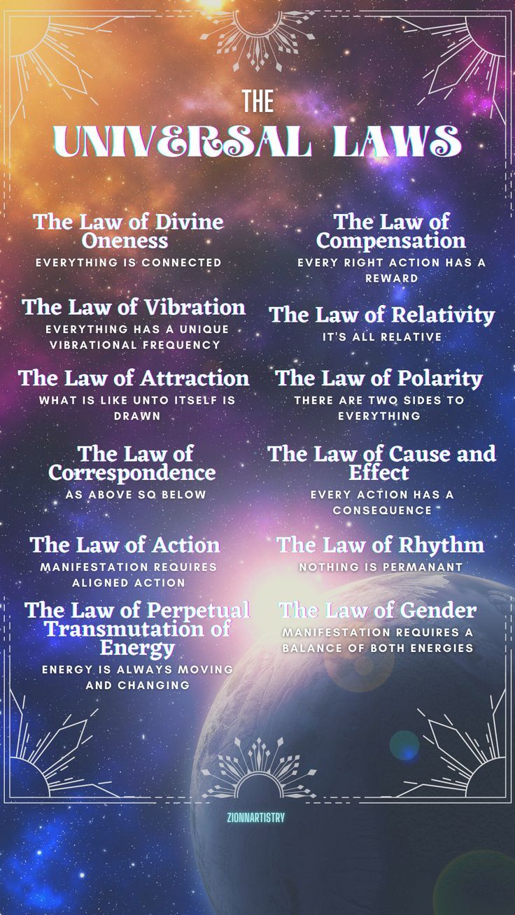 The Power Of The Universe, Law Of Manifestation, Laws Of The Universe Spirituality, 12 Universal Laws Tattoo, Laws Of Witchcraft, Becoming One With The Universe, 7 Laws Of The Universe, How To Give Back To The Universe, Prayers To The Universe