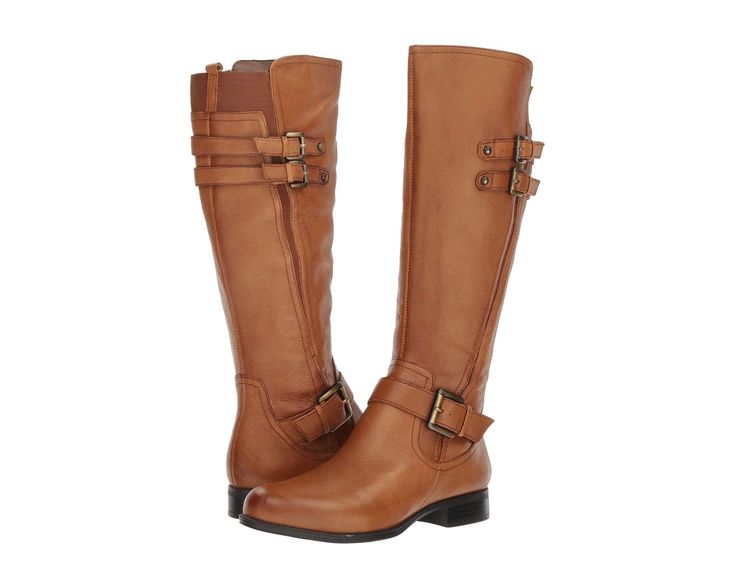 Naturalizer Jessie | Zappos.com Wide Calf Mid-calf Boots With Buckle For Fall, Knee-high Boots With Buckle Closure For Fall, Fall Knee-high Boots With Buckle Closure, Wide Calf Fall Boots With Buckle Closure, Winter Wide Calf Boots With Buckle Closure, Fitted Moto Boots With Buckle Closure For Fall, Chocolate Leather, Winter Looks, Product Reviews