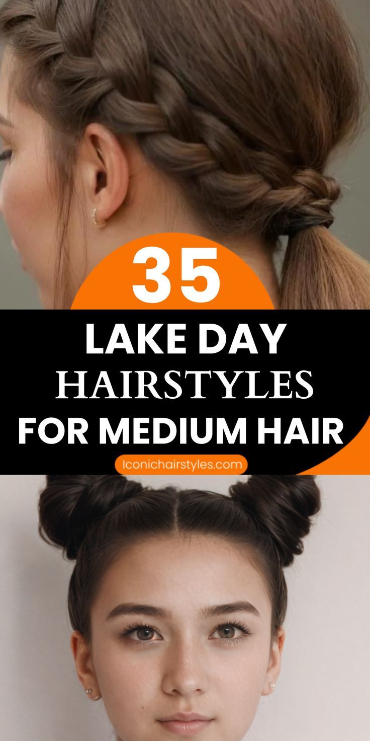 Lake Day Hairstyle Boat Hair Hairstyles, Lake Day Hairstyles, Boat Hair, Day Hairstyles, Boat Day, Lake Day, Hairstyles For Medium Hair, Chic Hairstyles, By The Lake