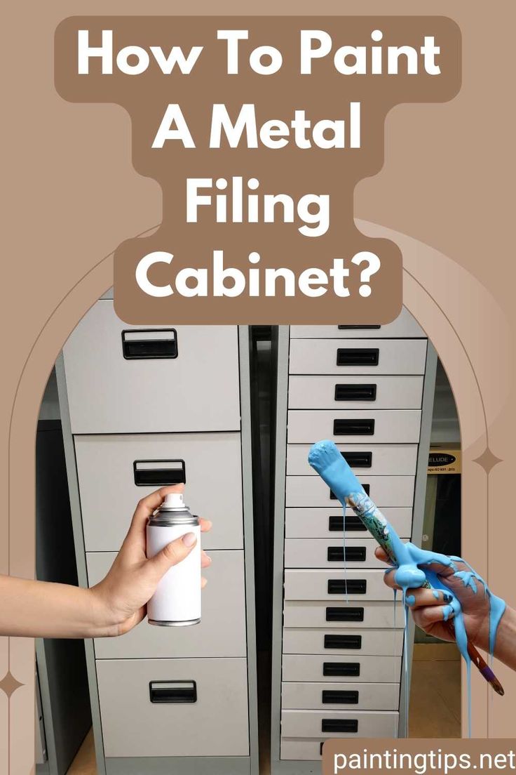 "Is it feasible to paint file cabinets that appear rigid, glossy, and smooth?"
"Can you paint a file cabinet?"
"If you're looking to acquire knowledge about paints and painting, the idea of altering the color of a filing cabinet might appear daunting."
However, painting anything, including file cabinets, is achievable. You can effectively paint a metal filing cabinet using appropriate painting methods. Spray Paint File Cabinet Diy, How To Paint Filing Cabinet, Paint A File Cabinet, Painted Metal Filing Cabinet, How To Paint File Cabinet, Painted File Cabinet Ideas, Painting Metal File Cabinets Diy, Painting Metal File Cabinets, Spray Paint Metal Furniture