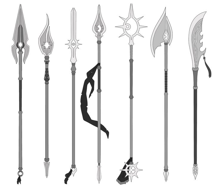 ArtStation - weapon design - spears, Manon Arnault Spear Design, Geometric Art Animal, Youtube Banner Backgrounds, Types Of Swords, Fantasy Concept Art, Photo Reference, Spears, Art Reference Photos, Geometric Art