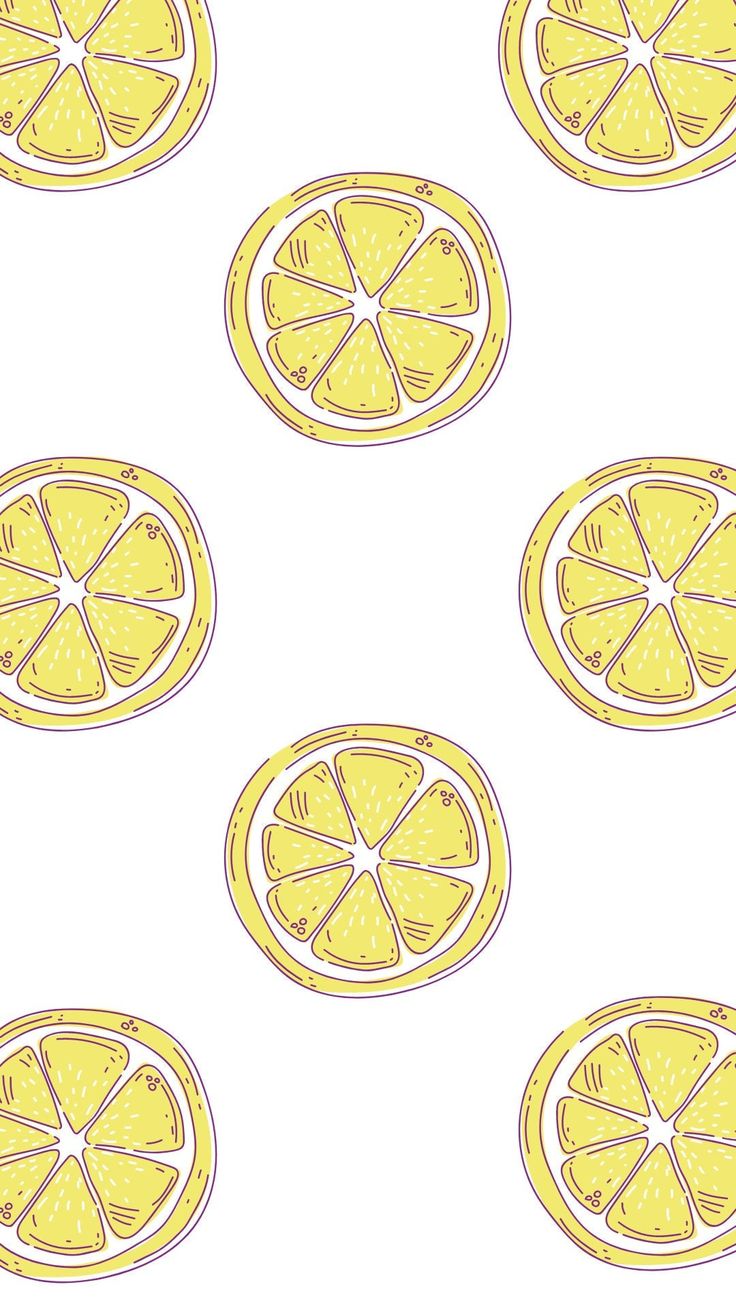 an image of lemons that are sliced up and ready to be used as wallpaper