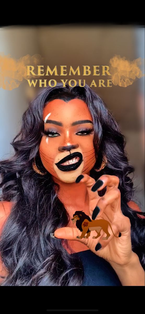 Villain Halloween Makeup, Scar Lion King Costume Women, Scar From Lion King Costume, Scar Cosplay Lion King, Easy Quick Diy Halloween Costumes, Villan Costume Woman, Scar Costume Female, Scar Disneybound, Scar Makeup Lion King