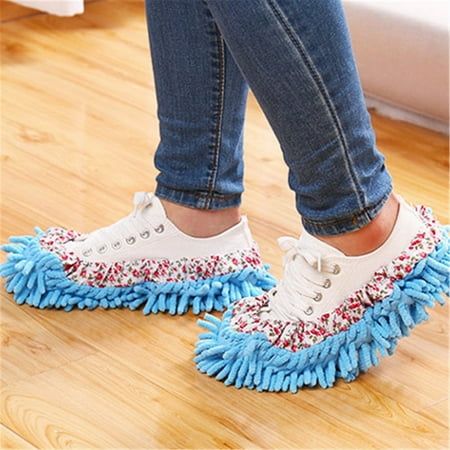 Mop Slippers for Floor Cleaning - Mop Socks Women Mopping Cleaning Socks Feet Foot Mopping Slippers Dusting Slippers Dust Mopping Shoes Washable Microfiber Moppers Slippers Material: Polyester Color: as the picture shows, (Due to the difference between different monitors, the picture may have slight color difference. please make sure you do not mind before ordering, Thank you!) Color: A. Dust Mop, Blue Chocolate, Microfiber Mops, Celtic Knots, Dust Removal, Purple Sky, Shoe Covers, Clean Shoes, Clean Microfiber