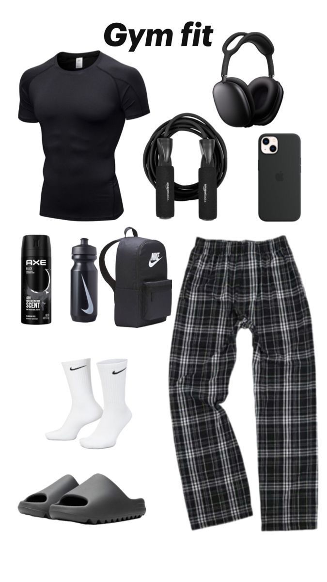 Sporty Outfits Men, Chest Day, Guys Fashion Casual, Trening Sztuk Walki, Gymwear Outfits, Gym Outfit Men, Classy Outfits Men, Black Men Fashion Swag, Dope Outfits For Guys