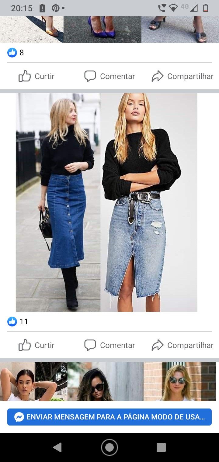 Denim Skirt, Mom Jeans, Pants, Trousers