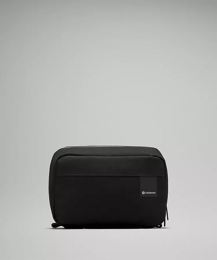 Command the Day Dopp Kit 5L | Men's Bags,Purses,Wallets | lululemon Functional Travel Organizer With Zipper Pouch, Functional Black Organizer With Zipper Pouch, Functional Rectangular Organizers With Zipper, Functional Storage Organizers With Zipper Closure, Mens Dopp Kit, Yoga Gear, Travel Logo, Dopp Kit, Mini Pouches