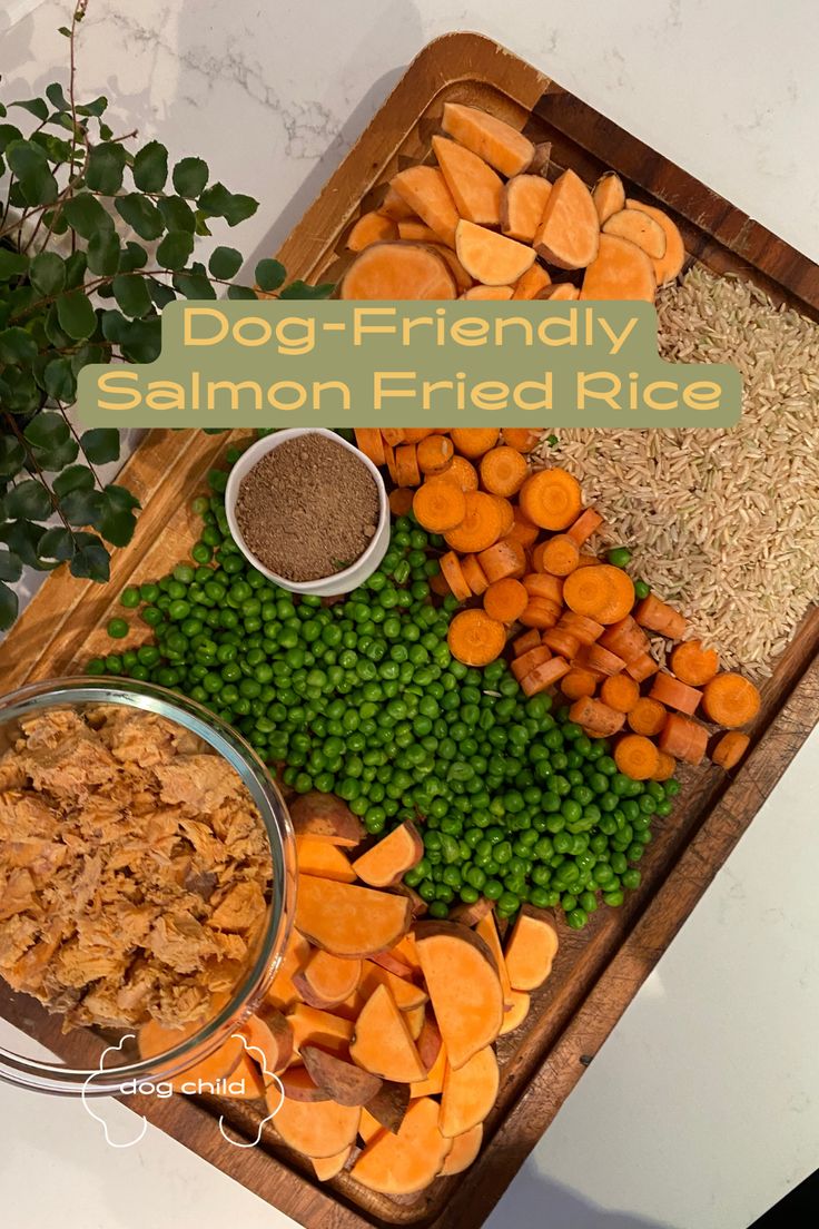 525g (1.2 lbs) Salmon (De-Boned) or Canned
400g (2 Cups) Water
200g (2) Carrots (Include Tops)
113g (1 Cup) Green Peas (Fresh or Frozen)
225g (2 Cups) (¾ Cup Uncooked) Brown Rice
68g (½ Cup + 1 Tbsp) Dog Child Essential Nutrient Mix Homemade Dog Food Recipes With Salmon, Dog Salmon Recipe, Dog Food With Salmon, Dog Food Recipes With Fish, Homemade Dog Food With Salmon, Canned Salmon Dog Food Recipe, Homemade Salmon Dog Food Recipes, Salmon Dog Food Recipes, Cheap Homemade Dog Food