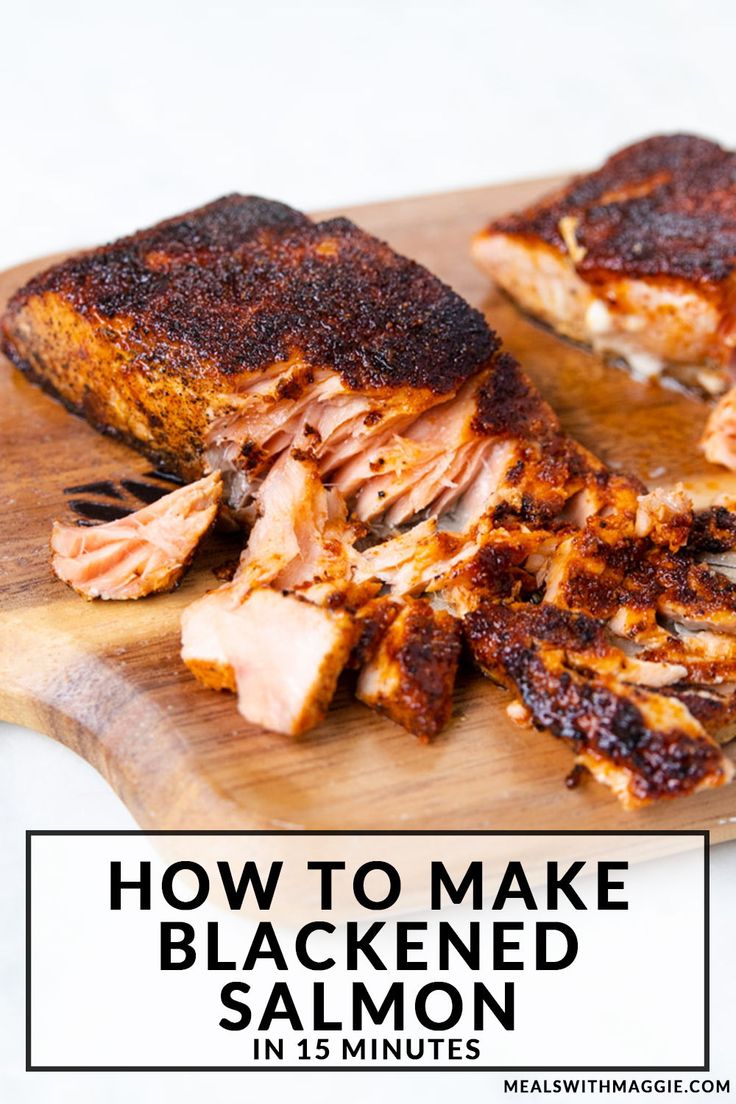 how to make blackened salmon in 15 minutes