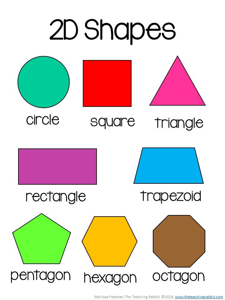 different shapes are shown with the words 20 shapes in each one color, and there is no image to describe