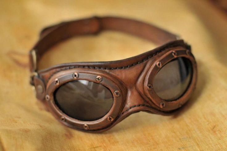 Steampunk aviator goggles by DenBow Steampunk Glasses, Moda Steampunk, Aviator Goggles, Mode Steampunk, Steampunk Goggles, Wright Brothers, Style Steampunk, Steampunk Cosplay, Steampunk Accessories