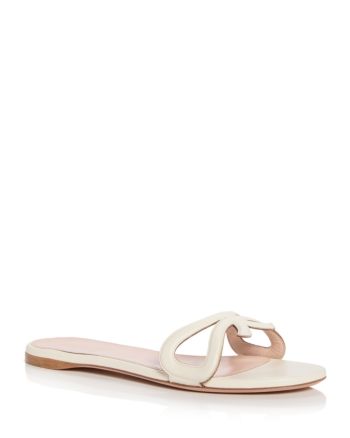 Giambattista Valli Cut Out Slide Sandals