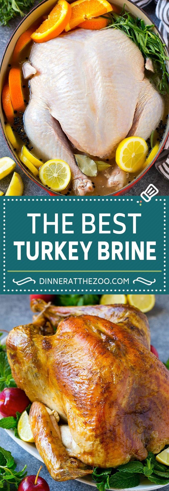 the best turkey brine recipe with lemons and carrots