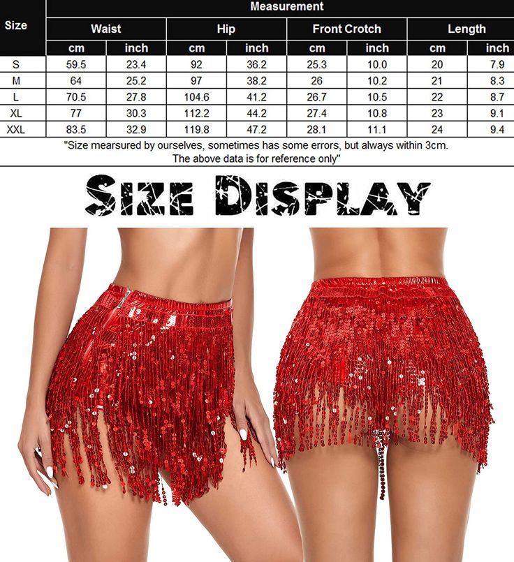 100% Polyester Zipper closure Hand Wash Only Material???4%Polyester fabric. 6% Spandex fabric. The tassel sequin skirts are made of PVC shiny sequins. sequins not easy to fall and fade. have a inner shorts inside. Consisting of various strands of sequins. this halloween costume tassel dance skirt is able to reflect any light that shines on its surface. make you eye-catching and sexy. Shiny design?????ooThese high waisted booty shorts have beautiful sequins all over. a 4-layered sequin design mak Glamorous Party Bottoms With Fringe, Glamorous Fringe Bottoms For Party, Stretch Sequin Mini Skirt For Club, Sequin Stretch Mini Skirt For Club, Sequined Stretch Mini Skirt For Club, Summer Party Hip-length Skirt, Summer Club Skirt With Sequins, Hip-length Summer Party Skirt, Festival Dance Skirt, Fitted