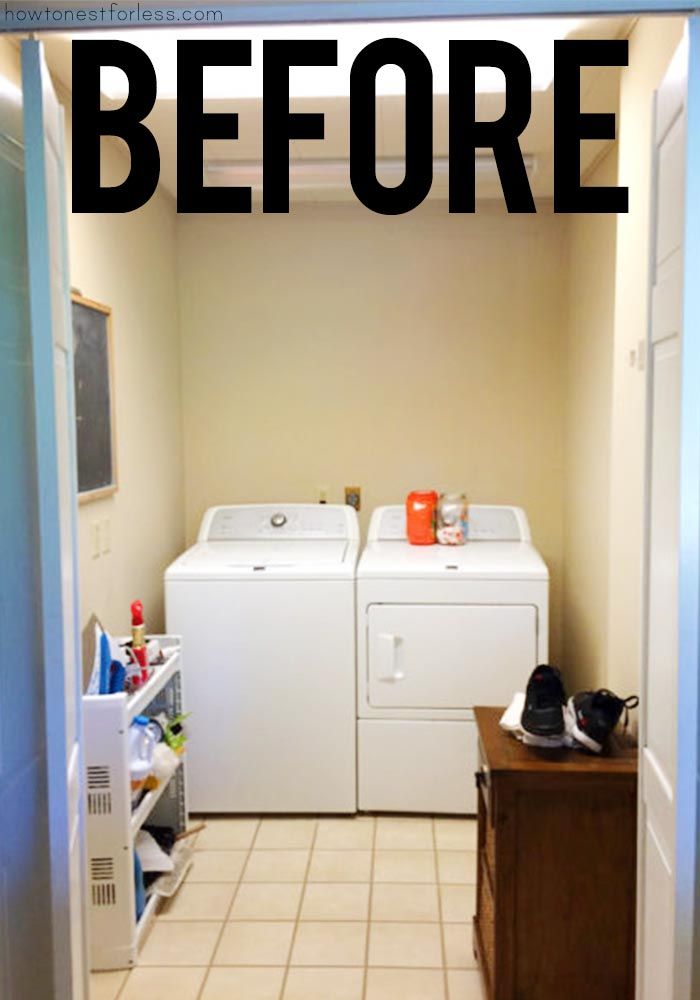 a small laundry room with a washer and dryer next to each other in it