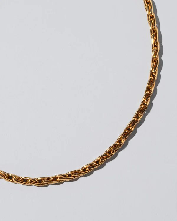 Lightweight Beveled Oval Chain Necklace | Mociun Classic Wheat Chain Link Bracelet, Everyday 14k Gold Oval Chain Necklace, Classic Wheat Chain Link Necklace, Classic Cable Chain Necklace With Oval Links, Classic Oval Chain Necklace For Everyday, Yellow Gold Figaro Chain Necklace With Oval Links, Classic Oval Gold Plated Chain Necklace, Oval Cable Chain Bracelet In Yellow Gold, Classic Rolo Chain Necklace With Oval Link