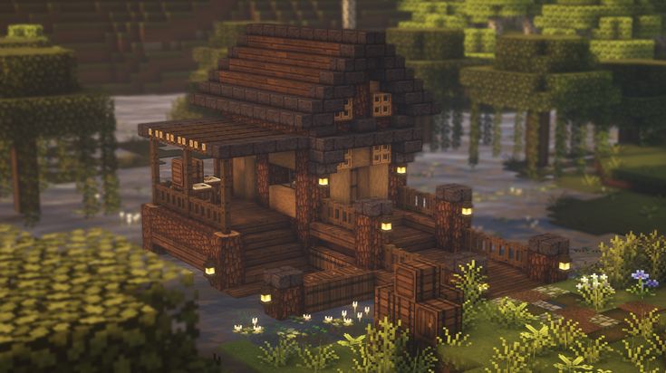 How to Build a Simple Lake House | Fishing Hut 🎣🏡 #minecraft #lakehouse #cottagecore #minecraftlakehouse #fishinghut #minecraftfishinghut #cottagecoreminecraft #aesthetic #aestheticminecraft Hut Minecraft, Minecraft Lake House, Minecraft Lake, Minecraft Cottagecore, Construction Minecraft, Case Minecraft, Cottagecore Minecraft, Rumah Minecraft Sederhana, Minecraft Structures