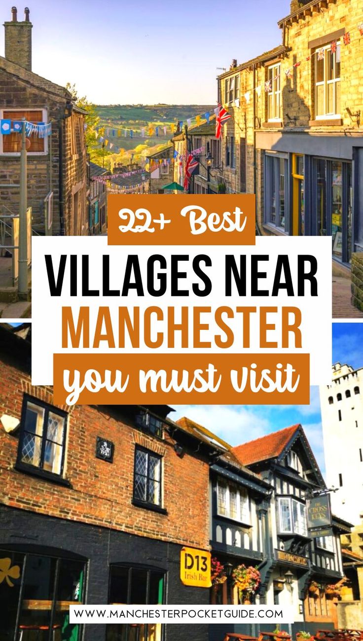 22+ Best Villages Near Manchester You Must Visit Manchester Itinerary, England Travel Outfits, Manchester Photography, Visit Manchester, Manchester Travel, England Travel Guide, Bath Travel, Places In England, England Trip