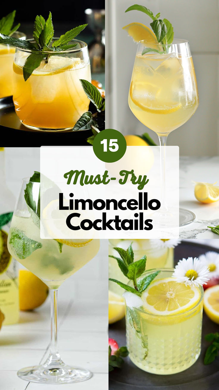 Limoncello Cocktails Lemon Cello Prosecco Spritzer, Limoncello Mule Recipe, Lemoncello Spritz Recipes, Lemonchello Drinks Cocktails Limoncello Recipe, Vodka Limoncello Cocktail, Meyer Lemon Cocktail, Drinks Made With Lemon Cello, Limoncello Mocktail Recipe, Limoncello Margarita Recipe