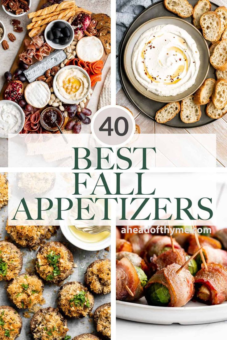 the best fall appetizers