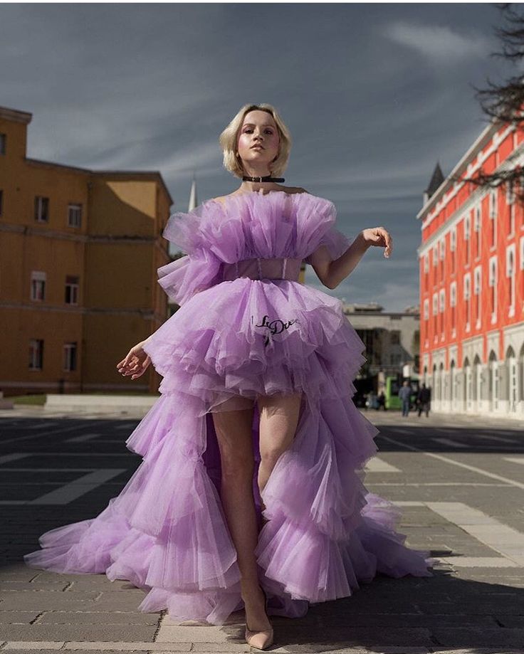 Tulle Prom Dress Long, Puffy Dresses, Quince Dresses, Tulle Prom Dress, Fairytale Dress, Lilac Dress, Girls Party Dress, Different Dresses, Evening Party Dress