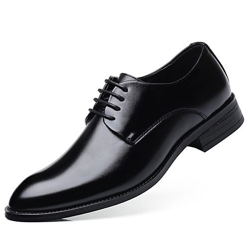 Category:Oxfords; Upper Materials:PU; Season:Fall,Summer; Gender:Men's; Toe Shape:Pointed Toe; Style:Casual,Classic; Outsole Materials:Rubber; Occasion:Office  Career,Daily; Closure Type:Lace-up; Function:Non-slipping,Wear Proof; Pattern:Solid Colored; Shipping Weight:0.800; Listing Date:05/19/2020; Foot Length:; Size chart date source:Provided by Supplier.; Special selected products:COD Black Lace-up Shoes For Business In Spring, Summer Wingtip Oxfords For Office, Black Lace-up Business Shoes For Spring, Black Lace-up Shoes For Business Spring Season, Summer Business Oxfords With Round Toe, Black Leather Business Shoes For Summer, Black Leather Shoes For Business In Summer, Formal Summer Wingtip Oxfords, Summer Formal Wingtip Oxfords