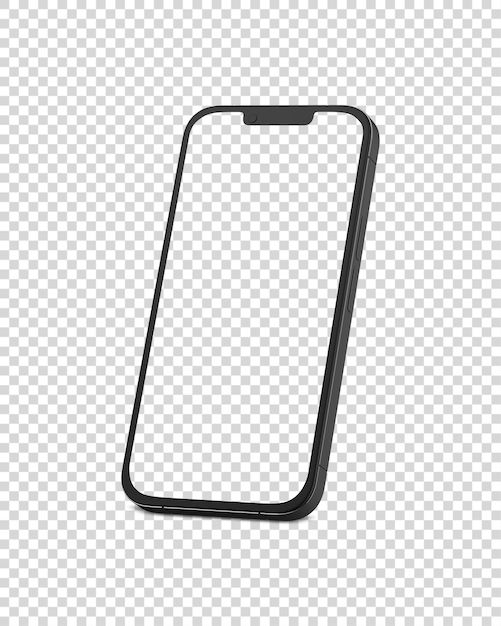 an iphone is shown on a transparent background