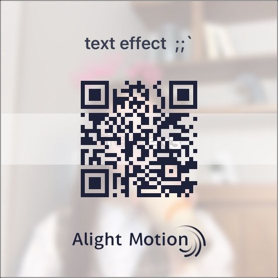 a qr code is shown on the screen for an image that appears to have been altered