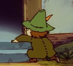 Snufkin And Moomin Matching Pfp, Snufkin Icon, Snufkin Pfp, Moomin Wallpaper, Silly Hats, Moomin Valley, Colorful Clouds, Tove Jansson, Lovely Smile