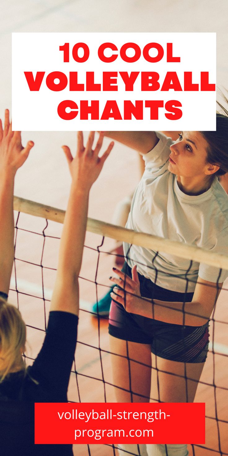 10 Cool Volleyball Chants Team Building Activities For Volleyball Players, Ace Volleyball Cheers, Good Volleyball Chants, Fun Volleyball Chants, Volleyball Kill Cheers, Volleyball Chants For Ace, Good Volleyball Cheers, Volley Ball Chants, Volleyball Game Themes Student Section