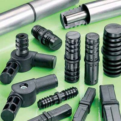 many different types and sizes of plastic parts