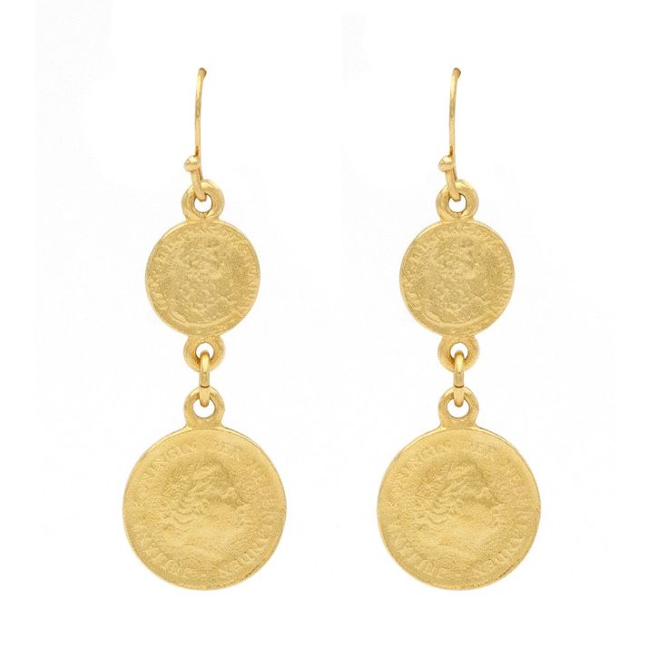 Casablanca Collection Measurements: 1.25"L x 0.5" W Metal: Brass 24 kt gold electroplated Post earrings Hand made in New York City, USA Made to order Questions? Date Questions, Fashion Silhouette, Gold Link, 24kt Gold, City Design, Casablanca, Statement Jewelry, Czech Glass, Gold Chain