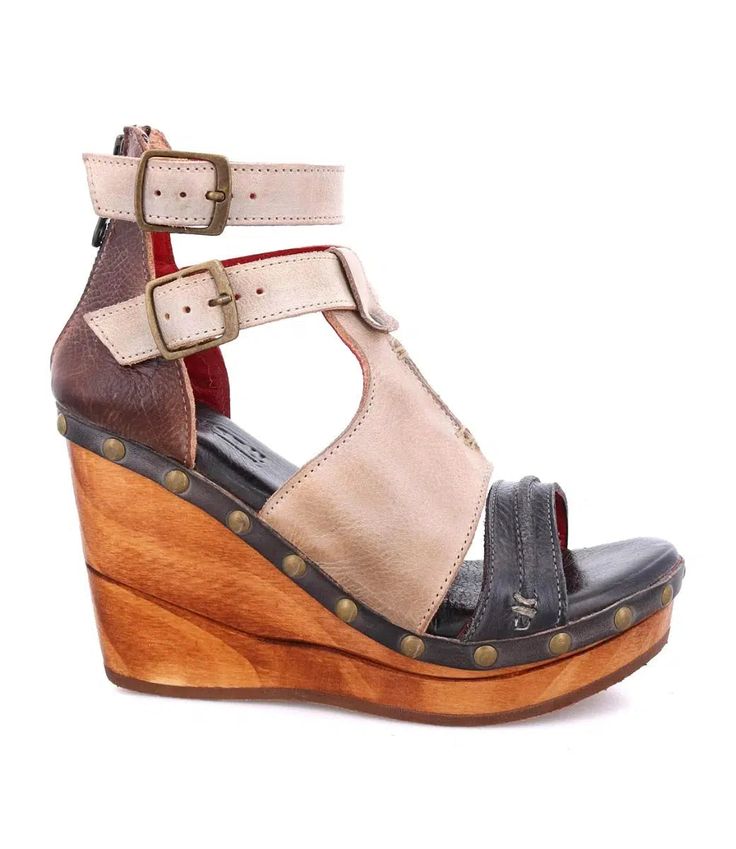 Princess Sandal-Heel Sandal Bow Purse, Wooden Wedges, Bed Stu, Baby Diaper Bags, Shoe Gifts, Heels & Wedges, Leather Care, Vegetable Tanned Leather, Platform Wedges