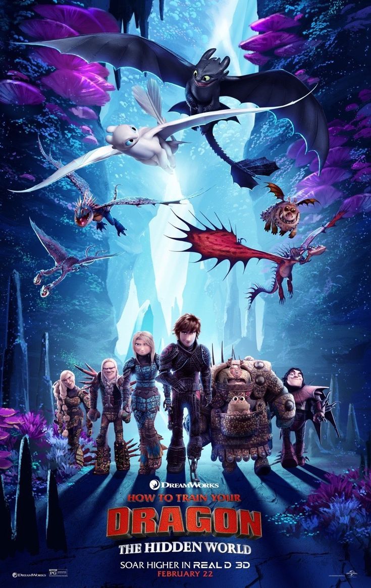 the poster for how to train your dragon