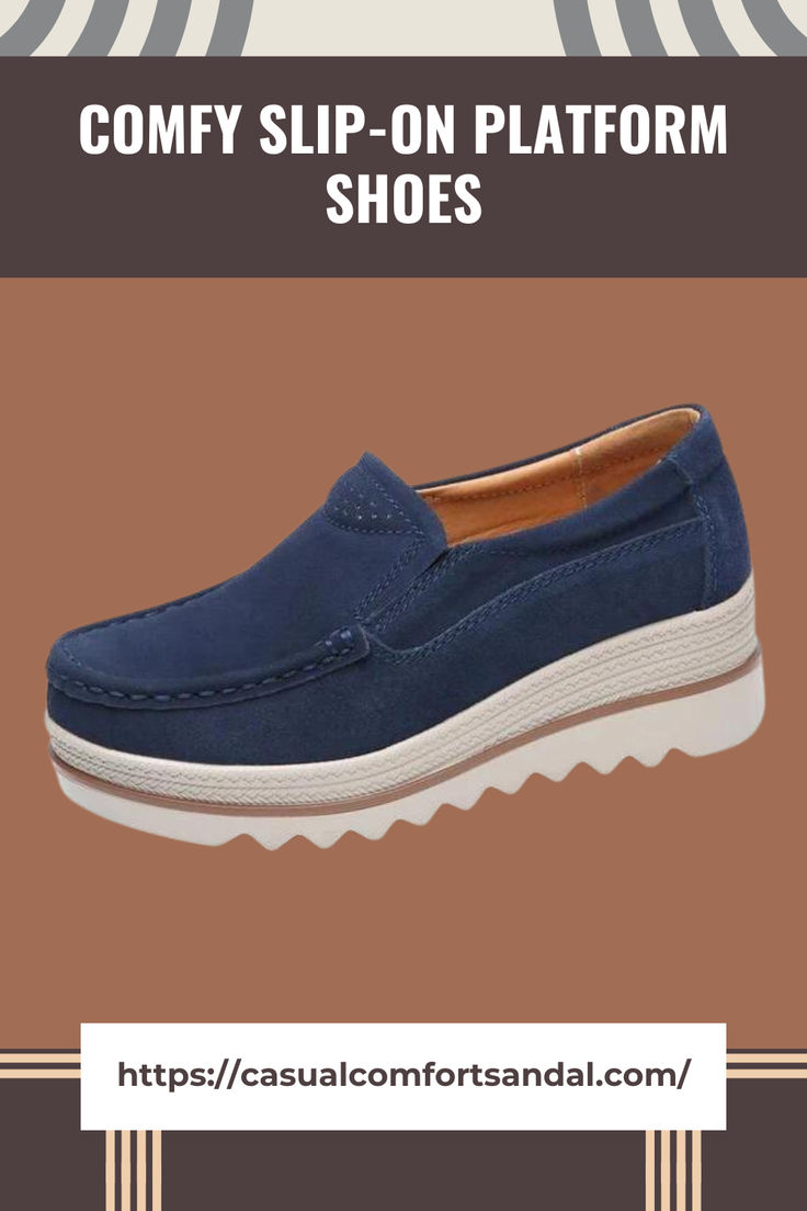 "Step into comfort with our Comfy Slip-On Platforms! These versatile platforms combine ease of wear with stylish design, perfect for any casual outing. #SlipOnPlatforms #ComfortFirst #CasualChic #StylishFootwear #EasyWear #PlatformShoes #EverydayComfort #FashionForward #VersatileStyle #EffortlessFashion #ComfyAndTrendy #WardrobeStaple #SlipOnStyle #ComfortAndStyle #CasualEssentials" Casual Platform Loafers For Streetwear, Trendy Suede Platform Sneakers, Casual Low-top Platform Loafers, Casual Slip-on Platform Loafers, Slip-on Suede Low-top Platform Loafers, Suede Slip-on Low-top Platform Loafers, Casual Slip-on Platform Loafers With Thick Bottom, Trendy Suede Slip-on Platform Loafers, Casual Platform Loafers With Thick Slip-on Bottom