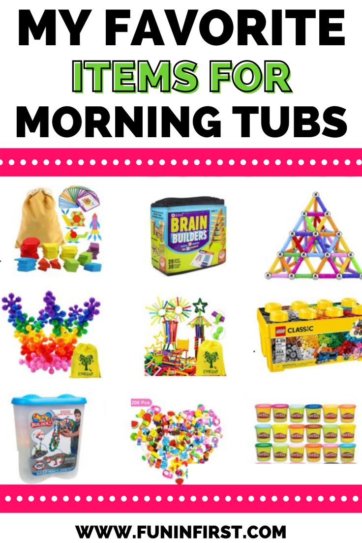 the top ten things to do with your favorite items for morning tubs, including toys and