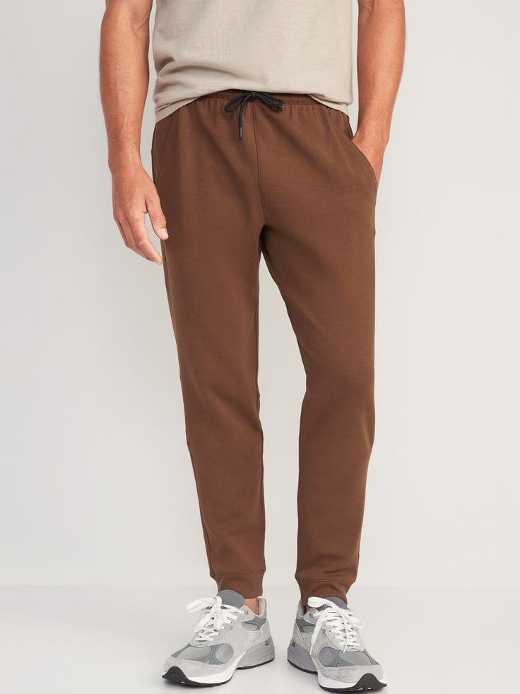 Dynamic Fleece Hidden-Pocket Jogger Sweatpants for Men | Old Navy Cheap Men's Sweatpants With Pockets, Affordable Men's Drawstring Sweatpants, Moisture-wicking Fleece Sweatpants For Streetwear, 4-way Stretch Joggers With Pockets For Jogging, Sweatpants For Men, Nylon Joggers With 4-way Stretch And Pockets, Hidden Pocket, Mens Sweatpants, Jack Black