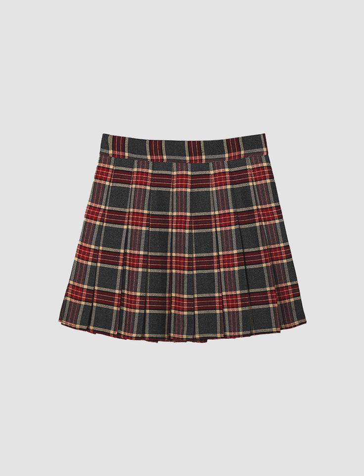 Skirt Relaxed?fit Red Flared Skirt For Fall, Red Midi Skirt For Fall, Red Winter Skirt With Relaxed Fit, Red Skirted Bottoms For Fall, Red Lined Skirt For School, Red Pleated Mini Tennis Skirt, Red Mini Tennis Skirt For School, Red Mini Pleated Tennis Skirt, Fall Red Lined Skirt