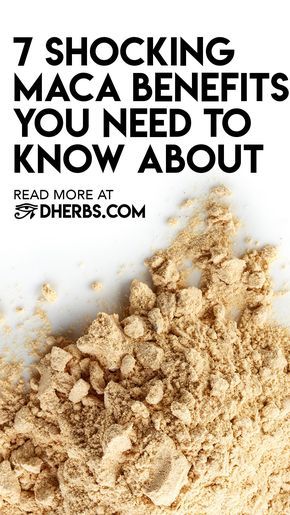 a pile of maca seeds with the words 7 shocking maca benefits you need to know about