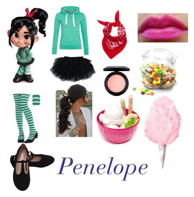 there is a collage of pictures with the words penelope